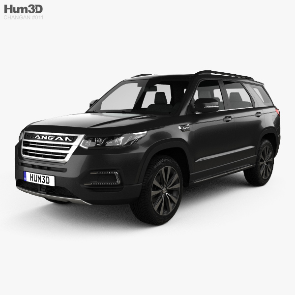 Changan CS95 2020 3D model