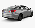 Changan Raeton CC 2017 3d model back view