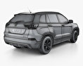 Changan CS75 com interior 2014 Modelo 3d