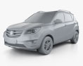 Changan CS35 2020 3Dモデル clay render