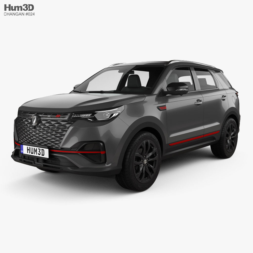 Changan CS55 Plus 2022 3D model
