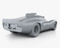 Chaparral 2D Race Car with HQ interior 1966 3d model