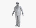 Workman Mining Safety 3d model