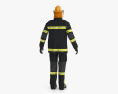 消防员 3D模型