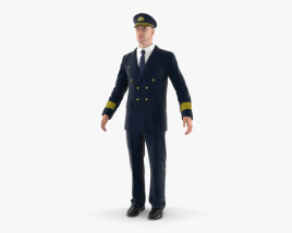 Airline Pilot 3D model