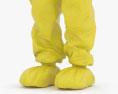 Hazmat Worker 3d model