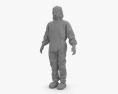 Hazmat Worker 3d model