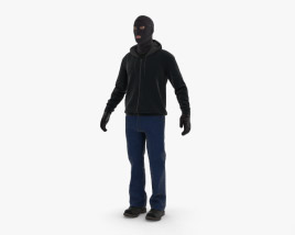 Robber 3D model