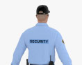 Security Guard 3d model