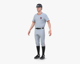 Baseball Player 3D model