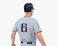 Baseballspieler 3D-Modell