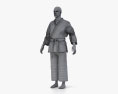 Uniforme di karate Modello 3D