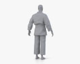 Uniforme di karate Modello 3D