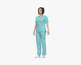 Nurse 3D model