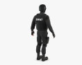SWAT Policeman 3d model