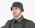 Soldado Alemão WW2 Modelo 3d