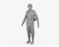 Soldado Alemão WW2 Modelo 3d