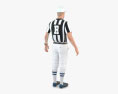 Arbitro di football americano Modello 3D