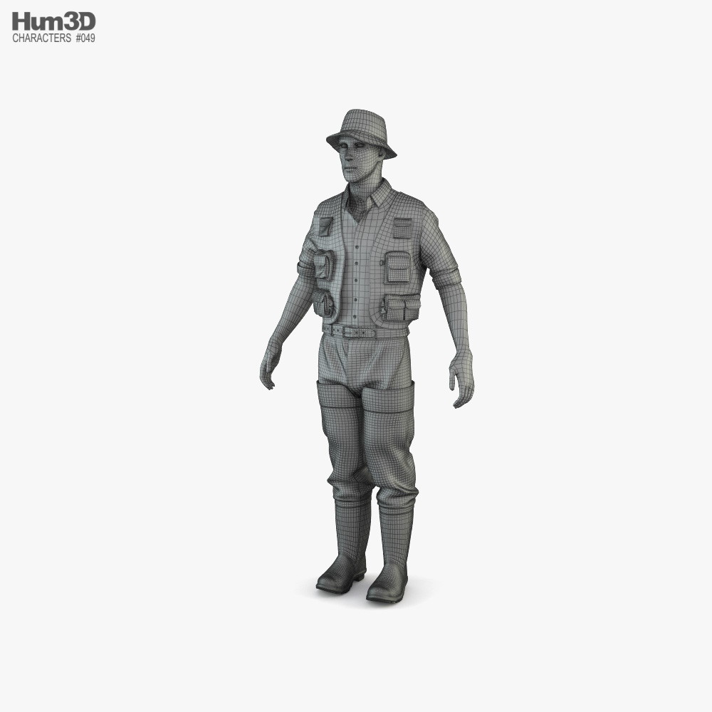 model fisherman figures