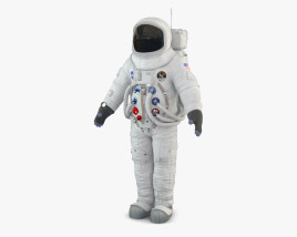 NASA Astronaut Apollo 11 3D model