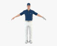 Jugador de golf Modelo 3D