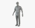 Joueur de golf Modèle 3d