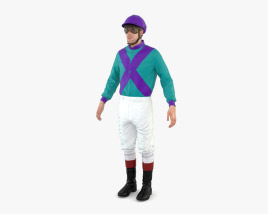 Jockey 3D model