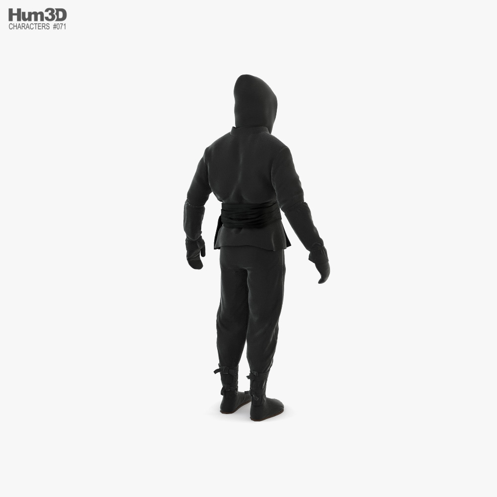 Ninja 3d model