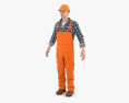 Construction Worker 3d model