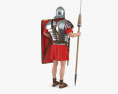 Soldado romano Modelo 3D