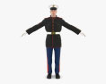 미 해병대 병사 3D 모델 