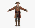 Capitán Pirata Modelo 3D