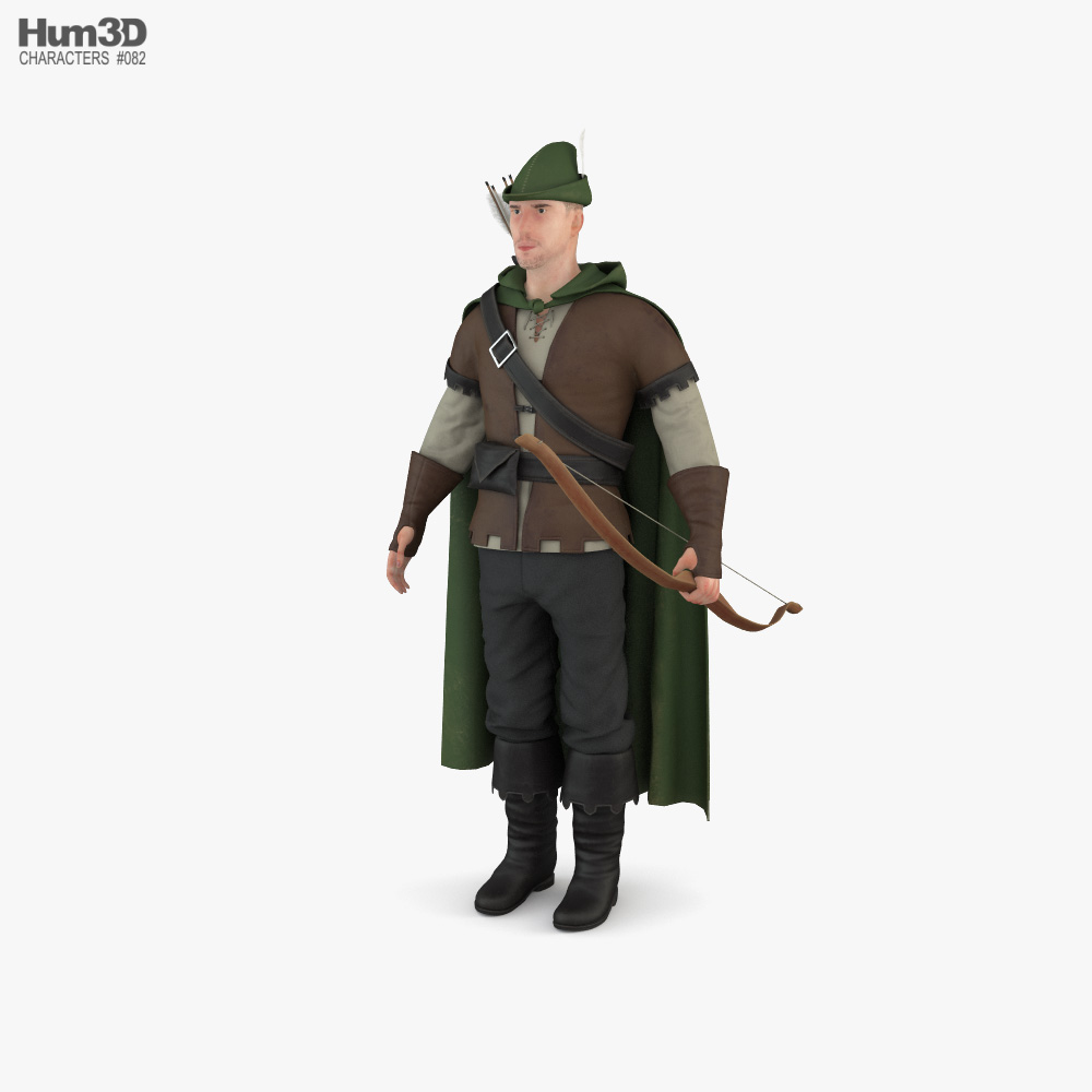 Robin Hood 3D model
