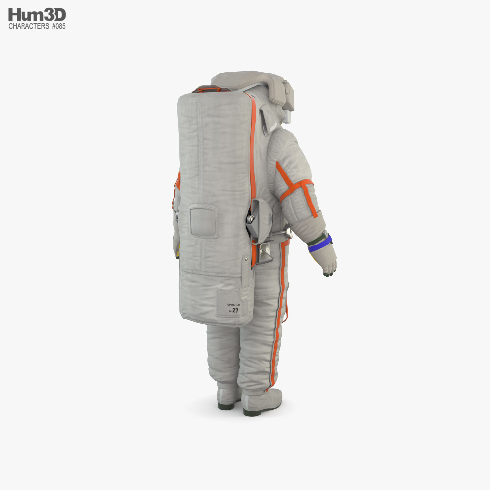 俄罗斯奥兰的太空服 3D模型
