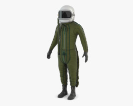 Flight Suit High Altitude Pilot 3D model