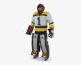 Hockey Goalkeeper 3d model