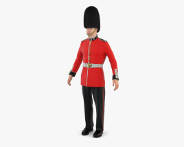 British Royal Guard 3D model