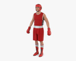Boxeador amateur Modelo 3D