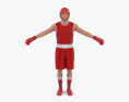 Boxer Amateur 3d model
