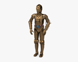 C-3PO 3D 모델 