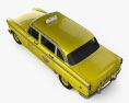 Checker Marathon (A12) Taxi 1978 3D-Modell Draufsicht
