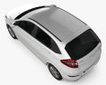 Chery A13 (Fulwin 2) hatchback 2014 3d model top view