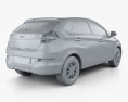 Chery A13 (Fulwin 2) hatchback 2014 3d model