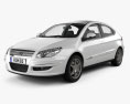 Chery A3 (J3) hatchback 5-door with HQ interior 2013 3d model