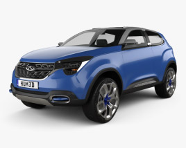 Chery Beta 5 2016 3D model