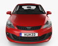 Chery A13 (Fulwin 2) Mk2 hatchback 2015 3d model front view