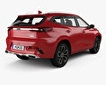 Chery Exeed TX 2020 3d model back view