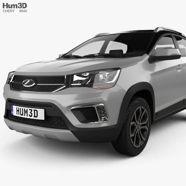 Chery Tiggo 2 2021 3D model - Vehicles on Hum3D