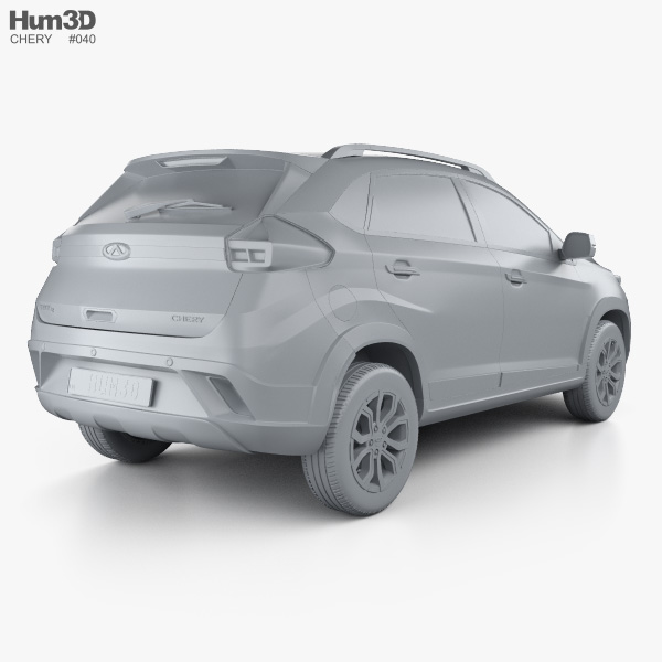 Chery Tiggo 2 2021 3D model - Vehicles on Hum3D