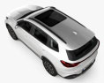 Chery Tiggo 8 with HQ interior 2021 3d model top view